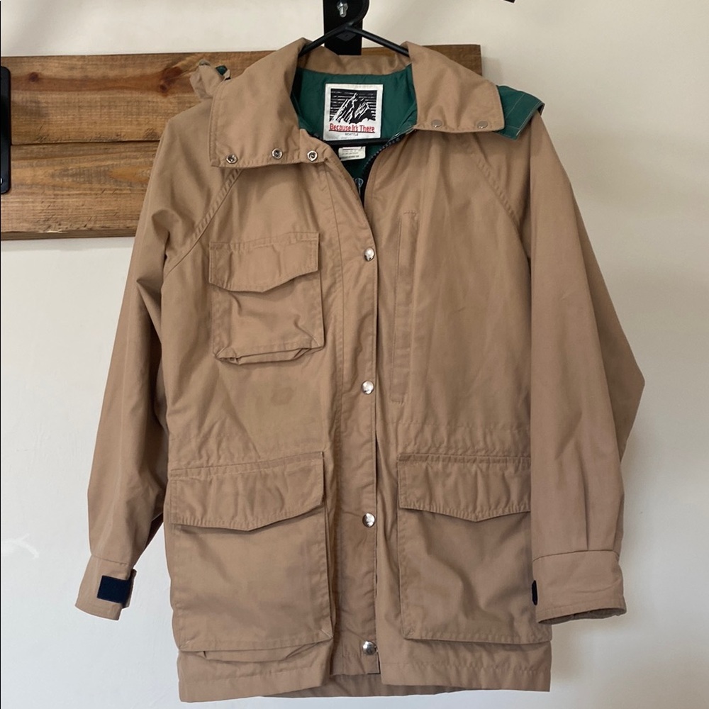 1980s Because It’s There vintage jacket Made in USA